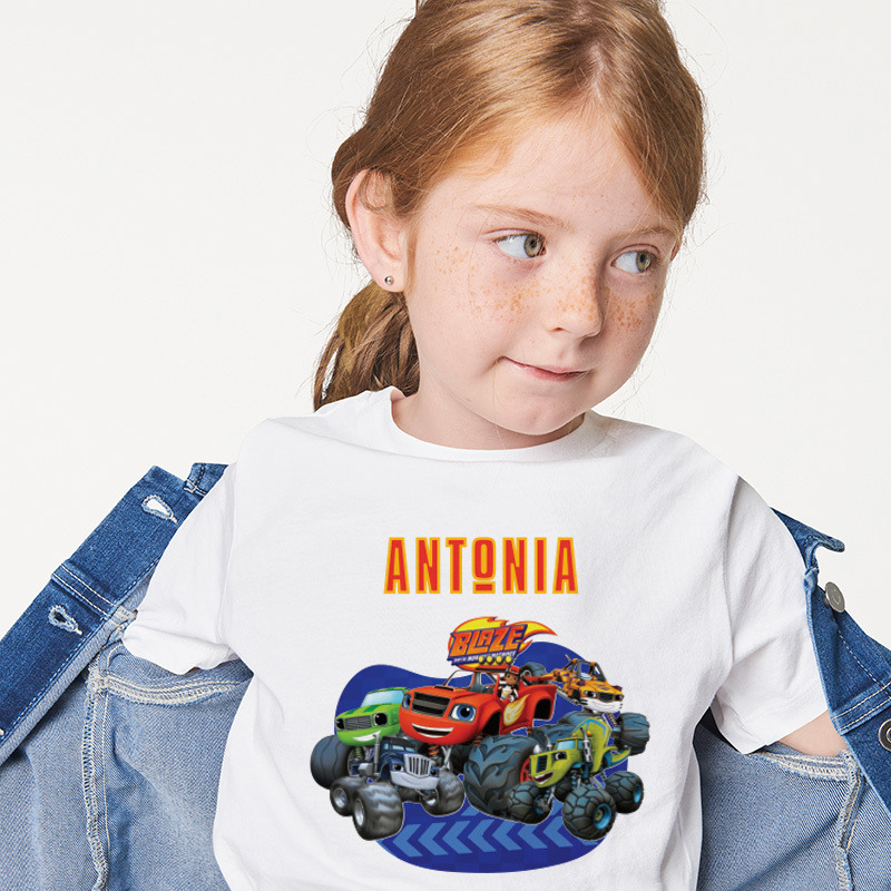 Παιδικό T-shirt Blaze για κορίτσι με όνομα
