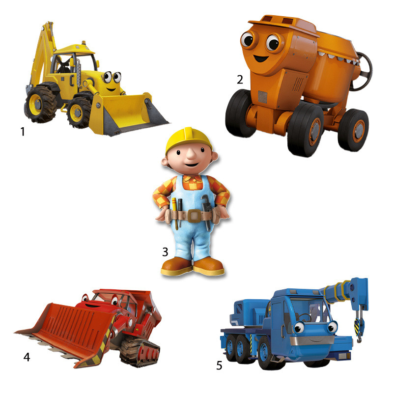 Διακοσμητική φιγούρα Μπομπ ο Μάστορας 10cm Ξύλινη/1τμχ