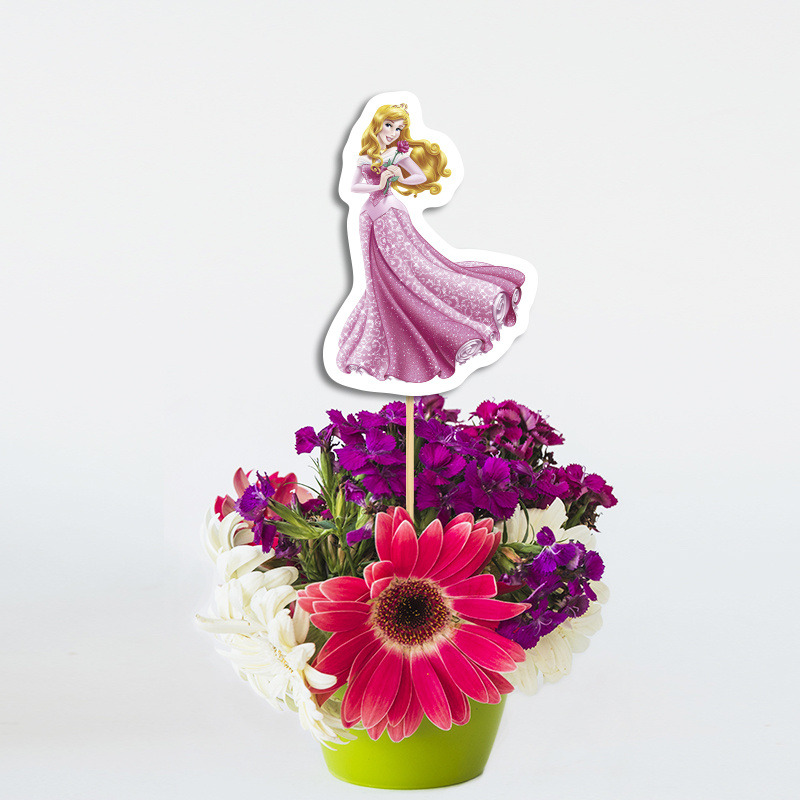 Topper Διακοσμητικό Disney Princess χάρτινο/ 20cm