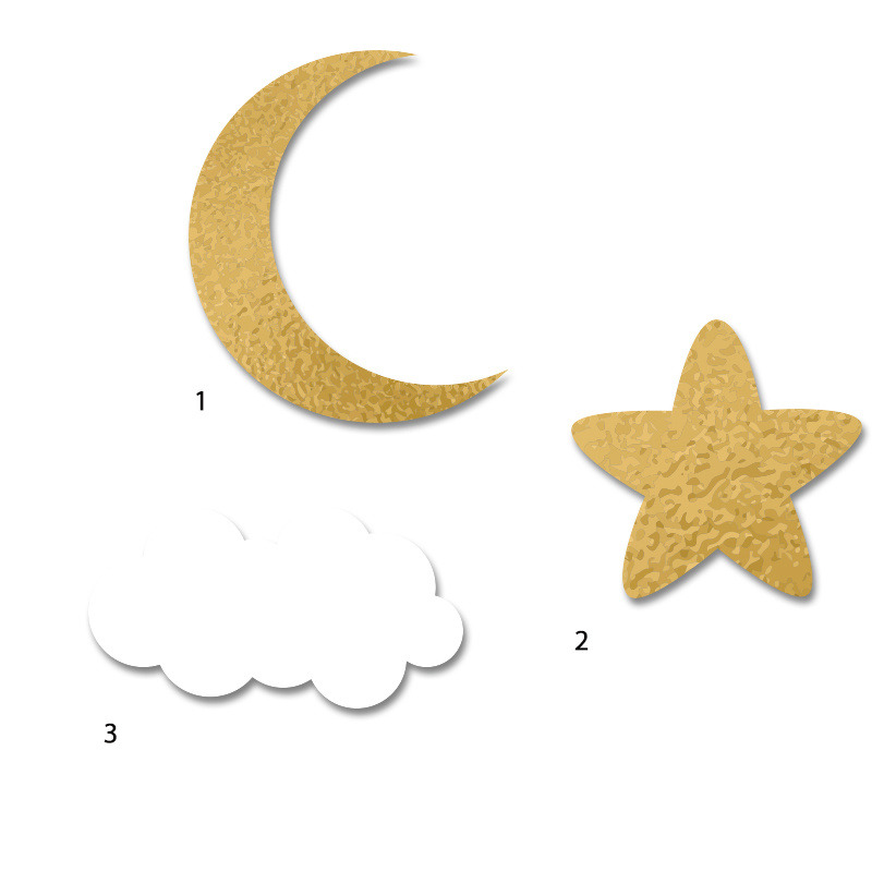 Διακοσμητική φιγούρα Little Star 10cm Ξύλινη/1τμχ