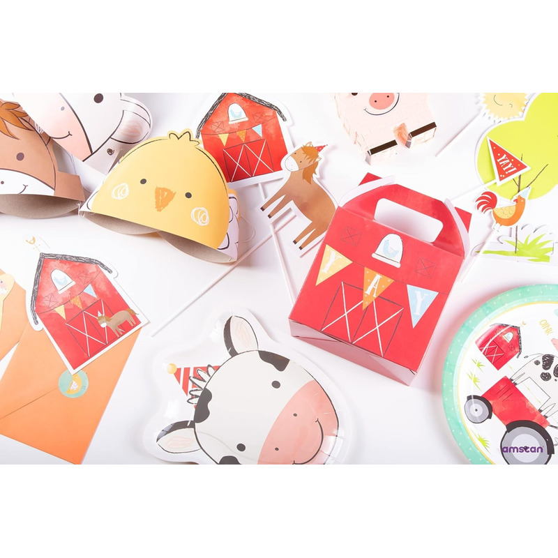 Κορώνες Ζωάκια Φάρμας / 8 τμχ