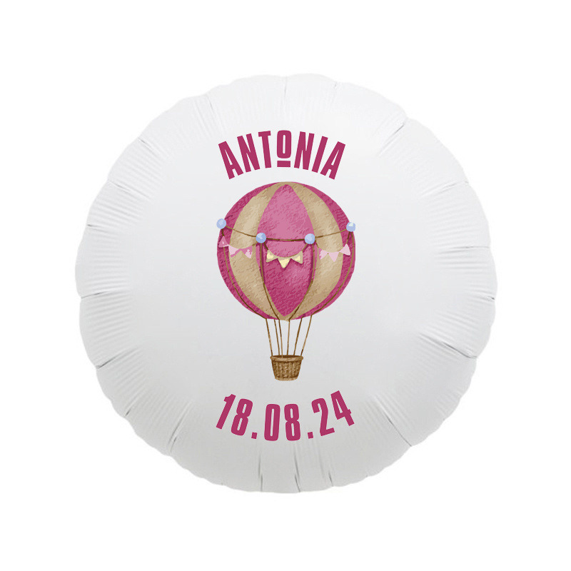 Αερόστατο Μπαλόνι Foil για Βάπτιση με όνομα/43cm