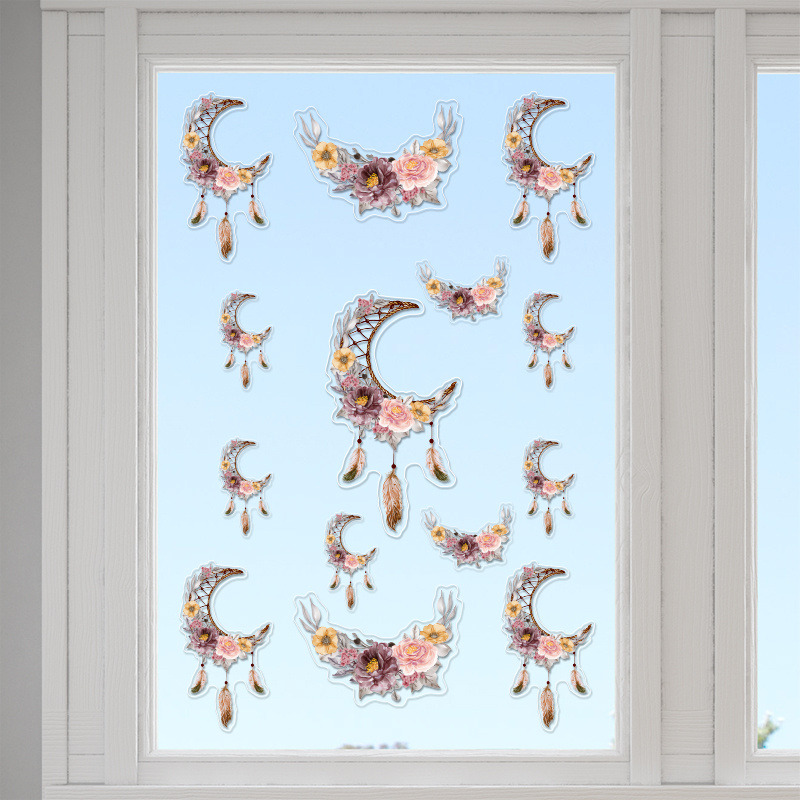 Αυτοκόλλητα τζαμιού Ονειροπαγίδα Κορίτσι /10 τμχ