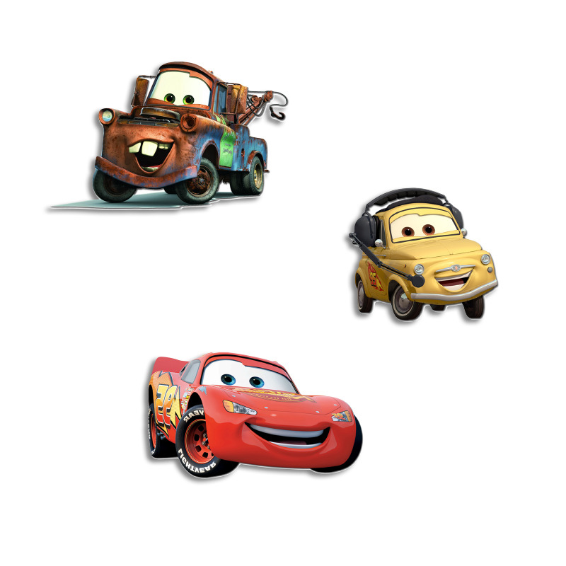 Αυτοκόλλητα McQueen 10cm / 8τμχ