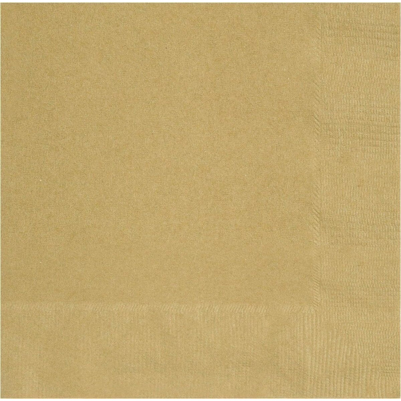 Χαρτοπετσέτες γλυκού Χρυσό /20 τεμ