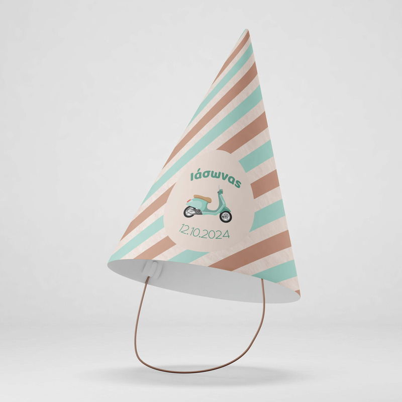 Καπελάκια πάρτυ με όνομα Βέσπα / 8τμχ