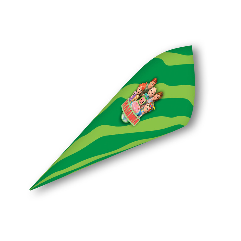 Χωνάκια για ζαχαρωτά με όνομα Cocomelon