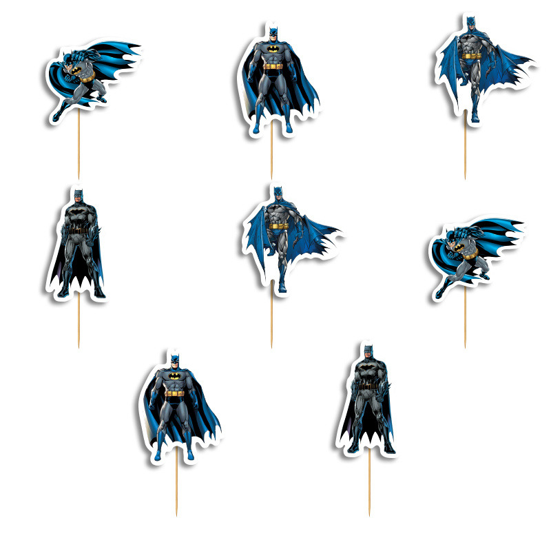 Οδοντογλυφίδες Batman 5cm / 12τμχ