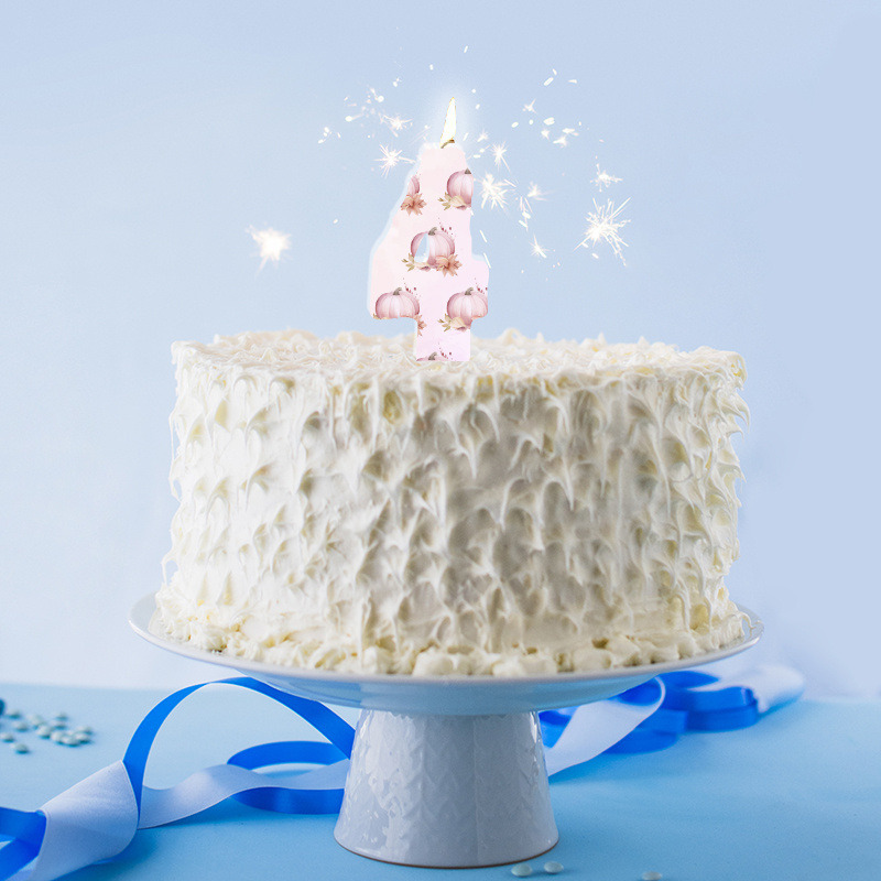 Κερί Νούμερο 4 Κολοκύθα