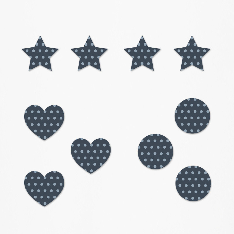 Ξύλινα διακοσμητικά Αεροπλάνο Vintage Pattern mix/ 10τμχ(2cm)