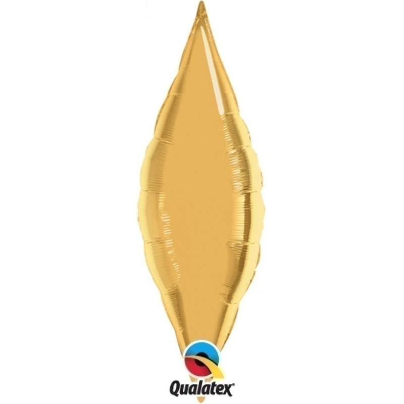 Μπαλόνι φοιλ σχήμα 27 Taper Gold