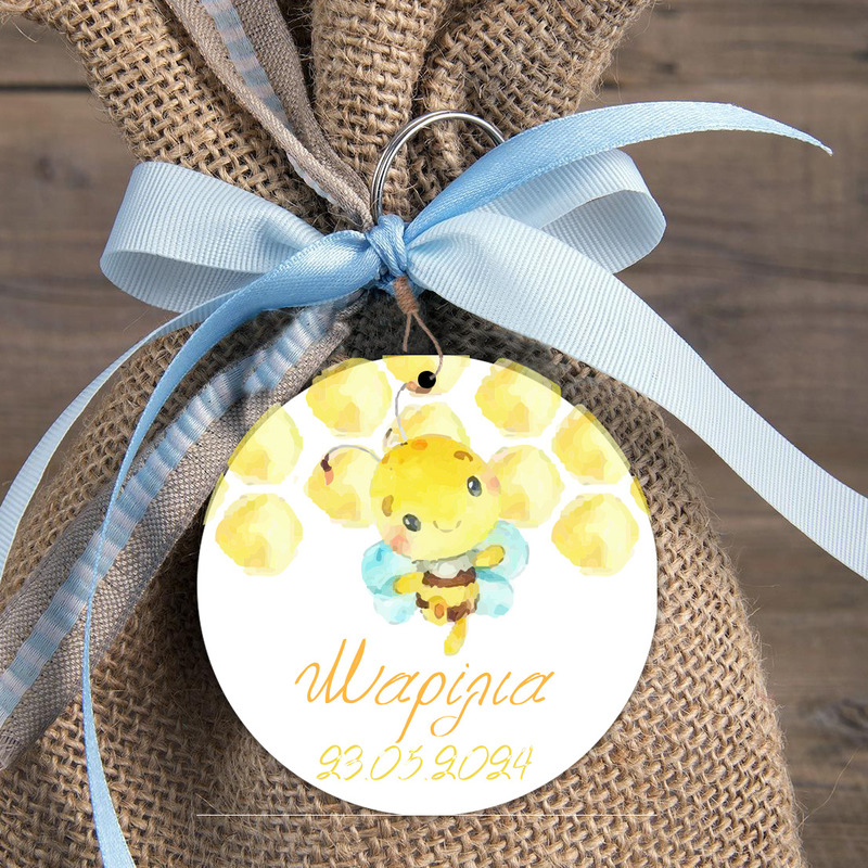 Ξύλινη φιγούρα για μπομπονιέρα Μέλισσα