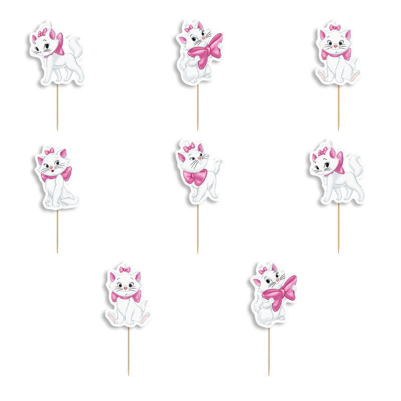 Οδοντογλυφίδες Αριστόγατες Μαρί 5cm / 12τμχ