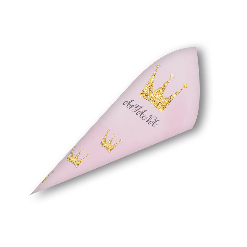 Χωνάκια για ζαχαρωτά με όνομα Κορώνα