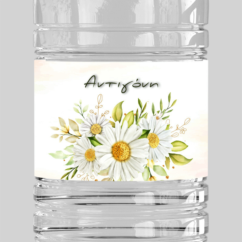 Ετικέτες νερού με όνομα Μαργαρίτα / 8 τμχ