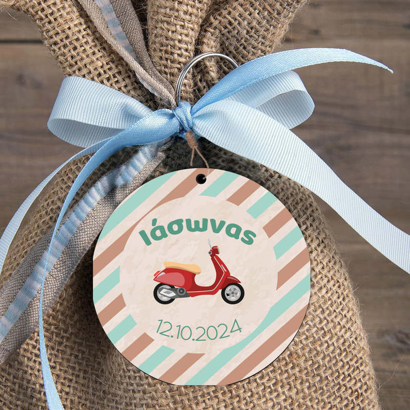 Φιγούρα Ξύλινη Βέσπα για μπομπονιέρα