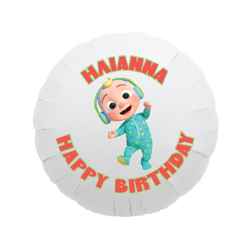 Μπαλόνι Φόιλ Cocomelon με όνομα / 43cm