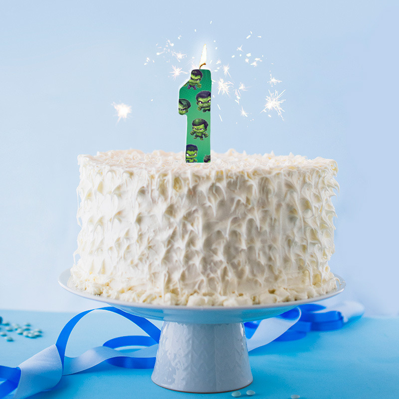 Κερί Νούμερο 1 Baby Hulk