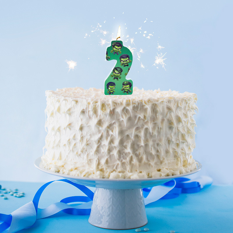 Κερί Νούμερο 2 Baby Hulk