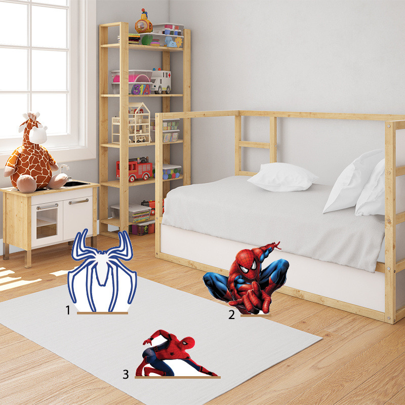 Διακοσμητική φιγούρα Spiderman 50cm Ξύλινη με βάση/1 τμχ