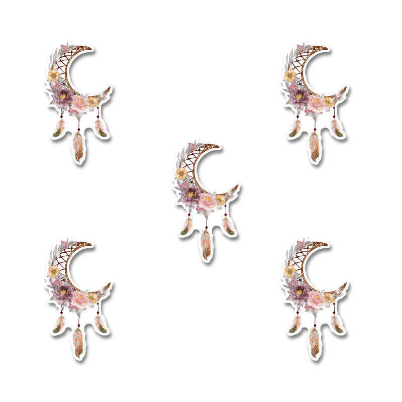 Αυτοκόλλητα Ονειροπαγίδα Κορίτσι 5cm / 8τμχ