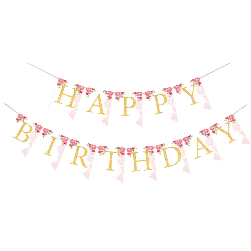 Γιρλάντα Γράμματα Unicorn Happy Birthday