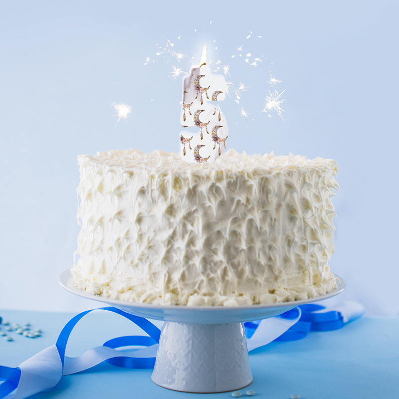 Κερί Νούμερο 5 Ονειροπαγίδα για Κορίτσι