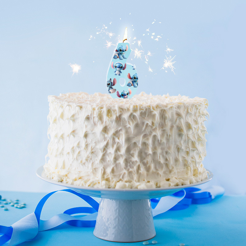 Κερί Νούμερο 6 Baby Stitch