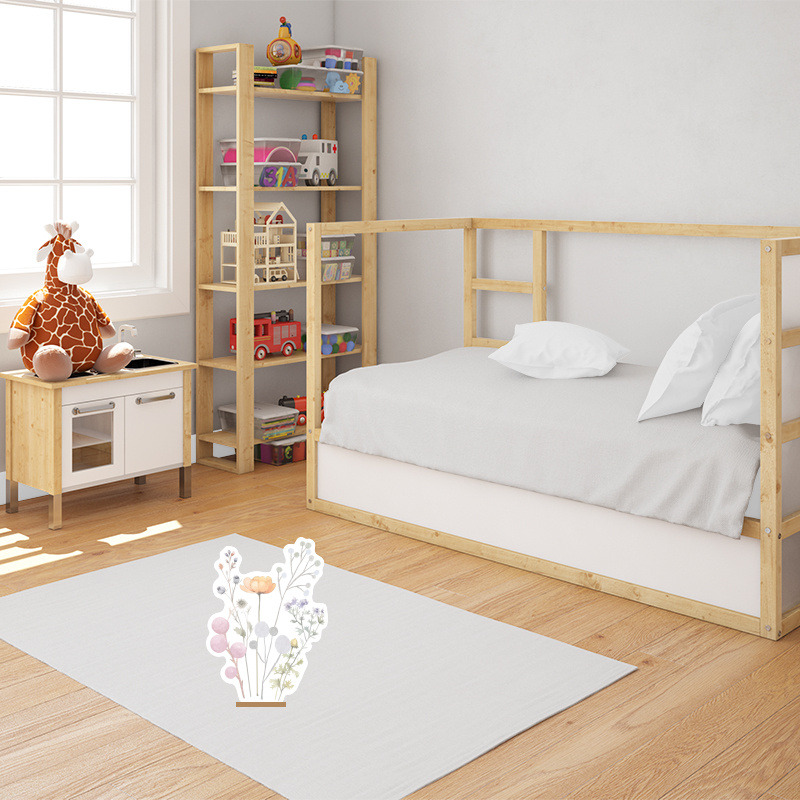 Διακοσμητική φιγούρα Floral Pastel 50cm Ξύλινη με βάση/1 τμχ