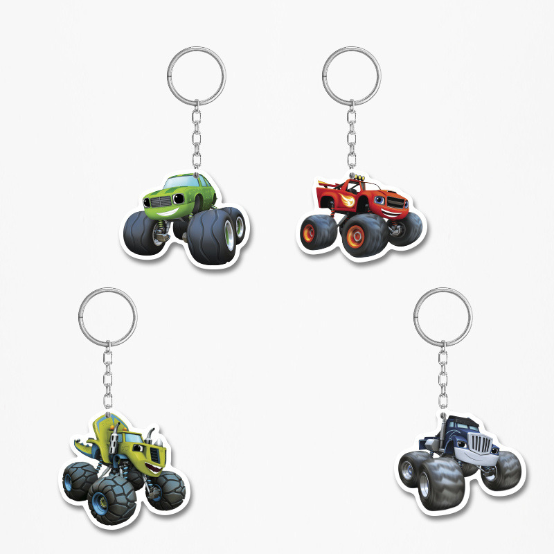 Ξύλινα Μπρελόκ Blaze 5cm/ 4τμχ