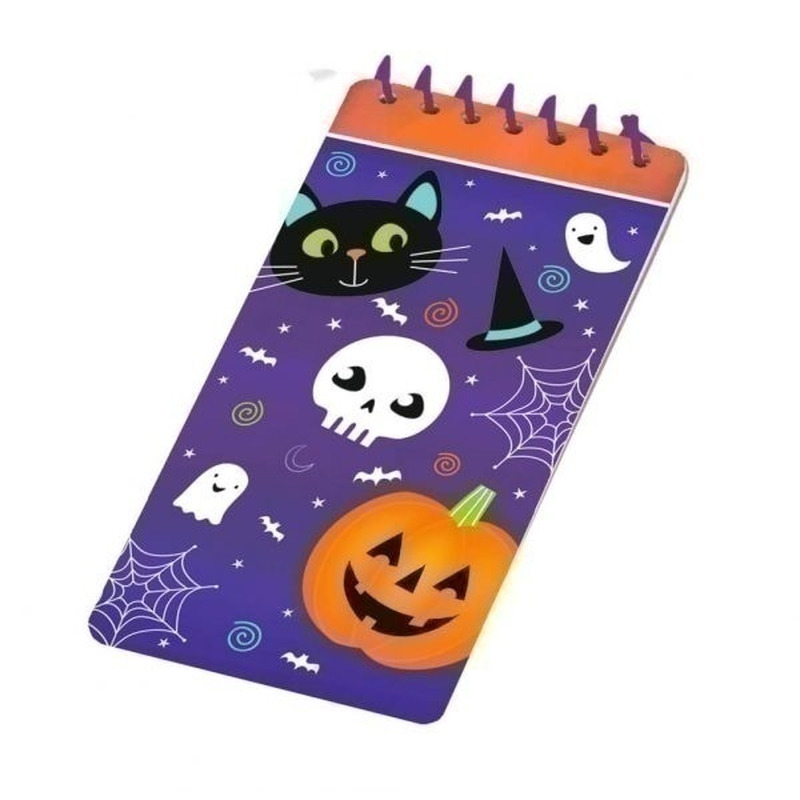 Σημειωματάριο Spooky Halloween Friends 5Χ10εκ / 4 τεμ