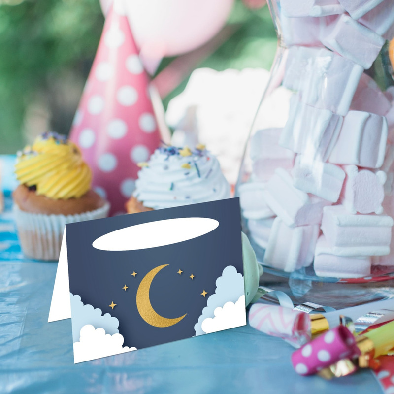 Καρτελάκι Μπουφέ Little Star/ 6τμχ