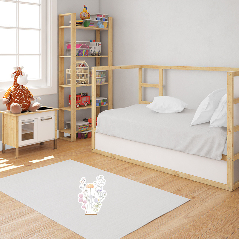 Διακοσμητική φιγούρα Floral Pastel 20cm Ξύλινη με βάση/1 τμχ