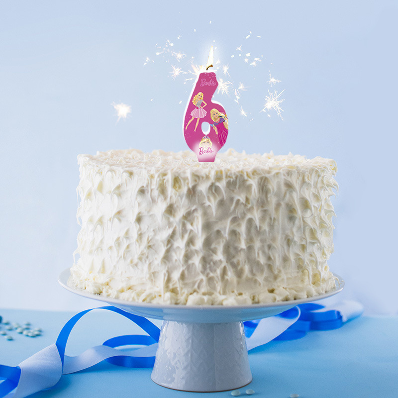 Κερί Νούμερο 6 Barbie