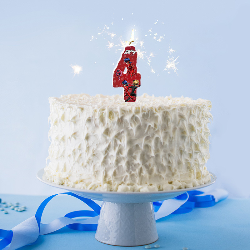 Κερί Νούμερο 4 Miraculous LadyBug