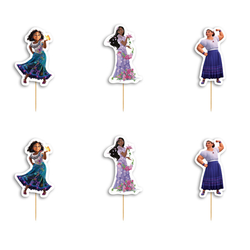 Οδοντογλυφίδες Encanto 5cm / 12τμχ