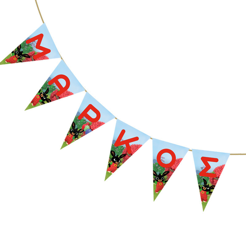 Σημαιάκια με όνομα Bing τρίγωνα