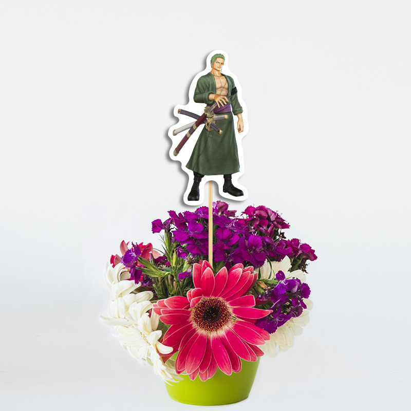 Χάρτινο διακοσμητικό Τοππερ One Piece/ 20cm