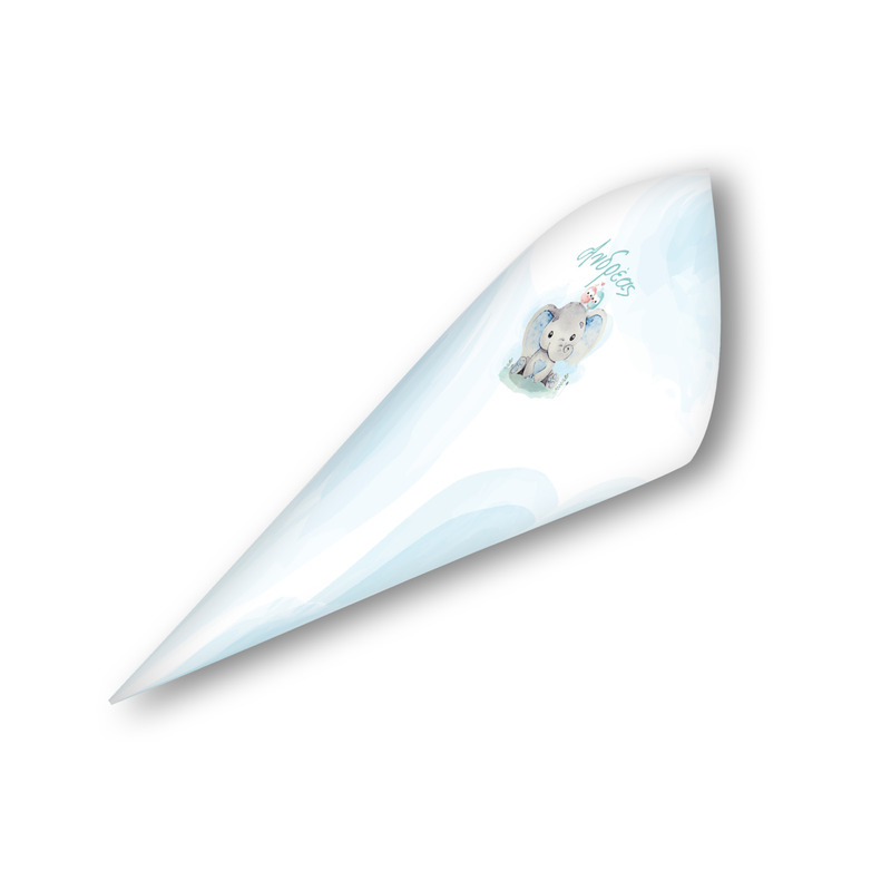 Χωνάκια για ζαχαρωτά με όνομα Ελεφαντάκι