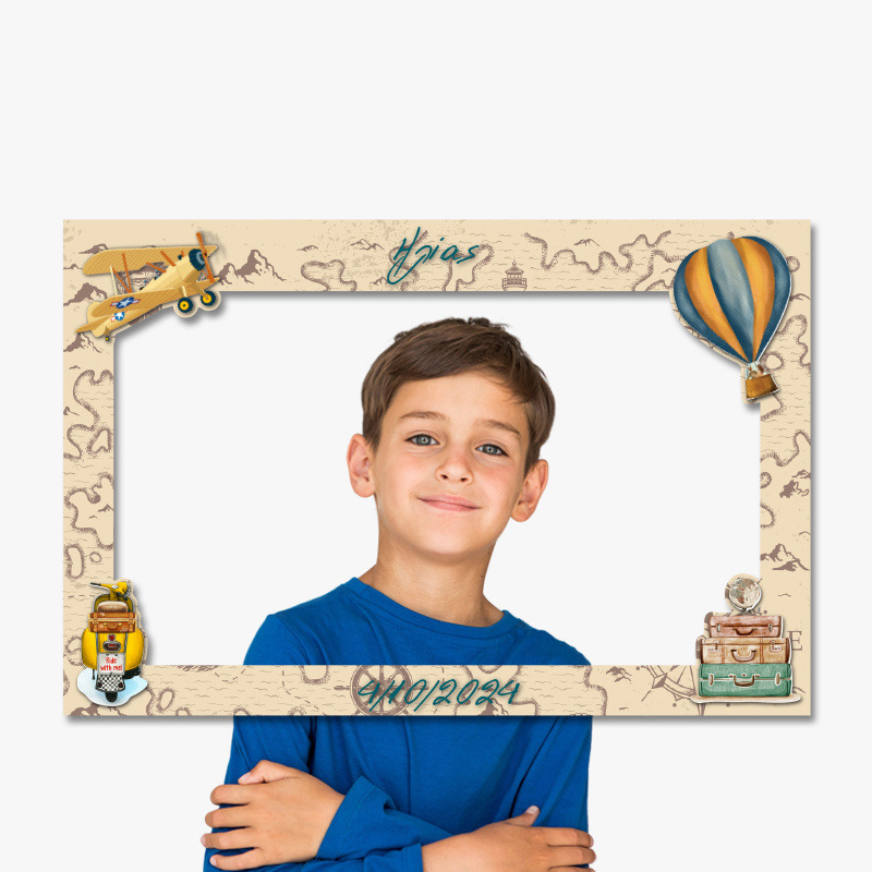 Κάδρο Photobooth Ταξίδια για φωτογραφίες/ 60cm*40cm