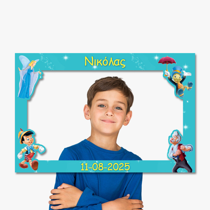 Κάδρο Photobooth Πινόκιο για φωτογραφίες/ 60cm*40cm