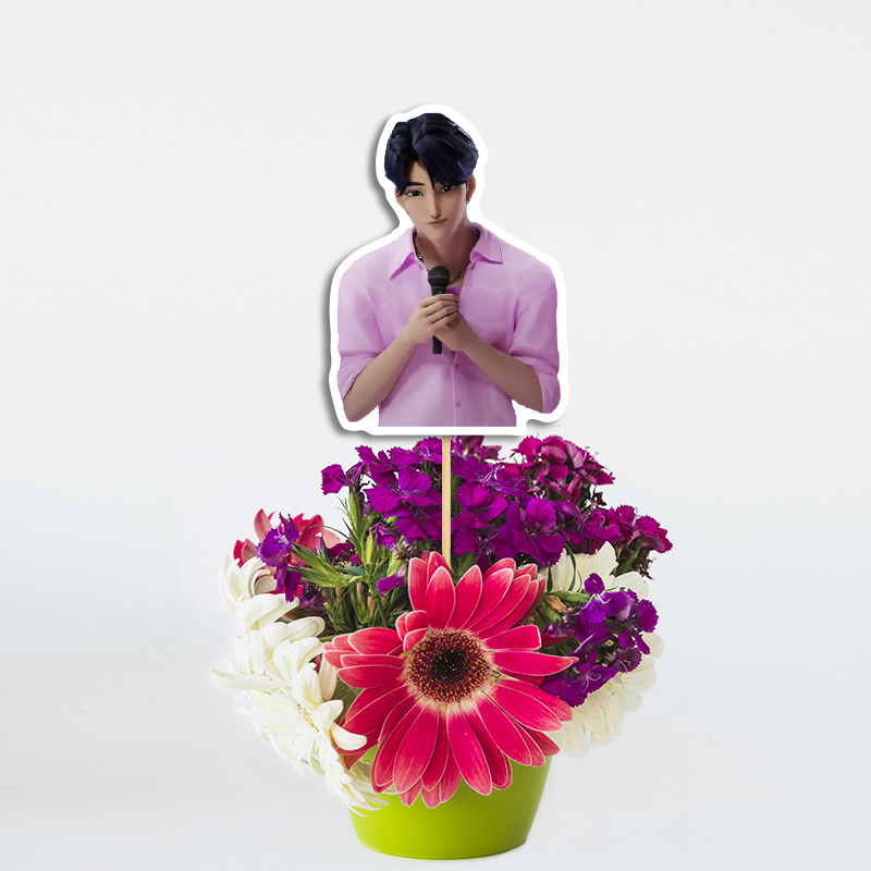 Διακοσμητικό Topper Saja Boys χάρτινο 20cm