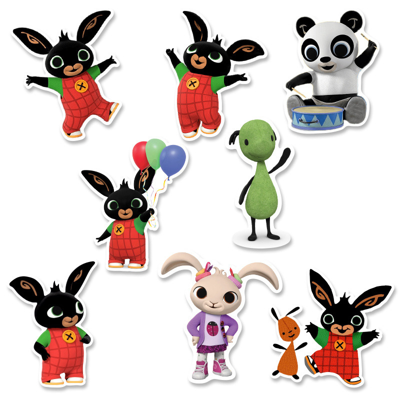 Αυτοκόλλητα Bing 10cm / 8τμχ