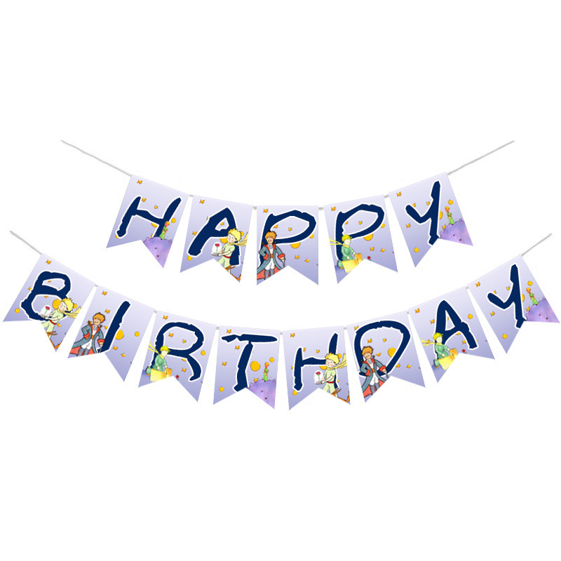 Γιρλάντα Γράμματα Μικρός Πρίγκιπας Happy Birthday