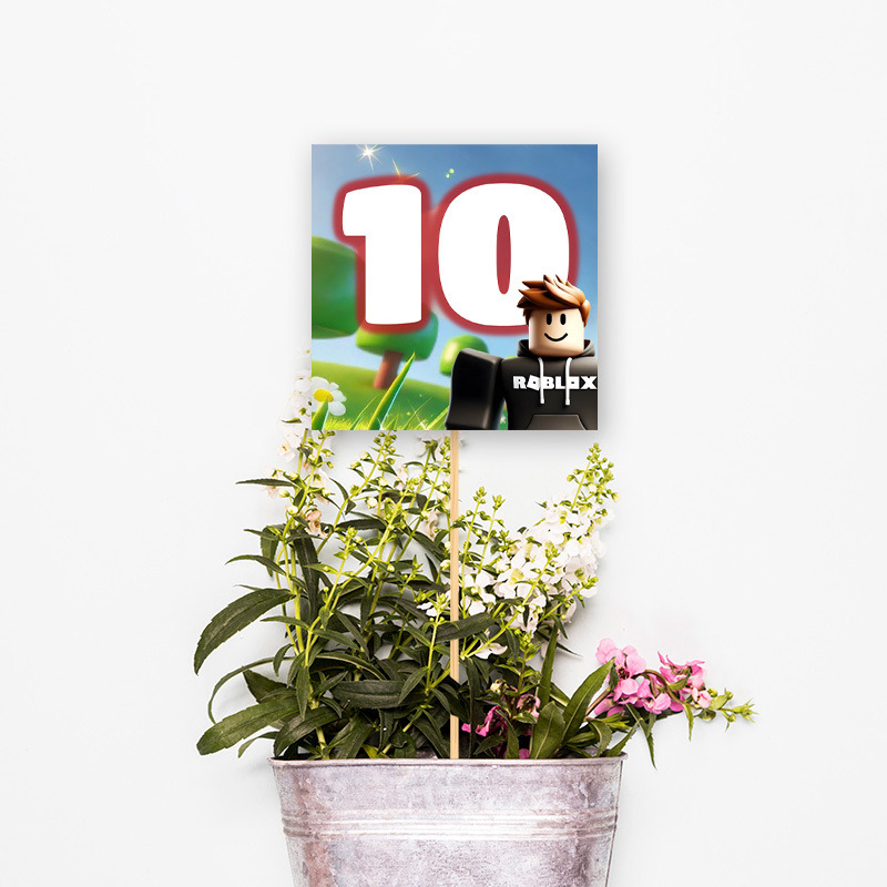 Αρίθμηση τραπεζιού Roblox τετράγωνο