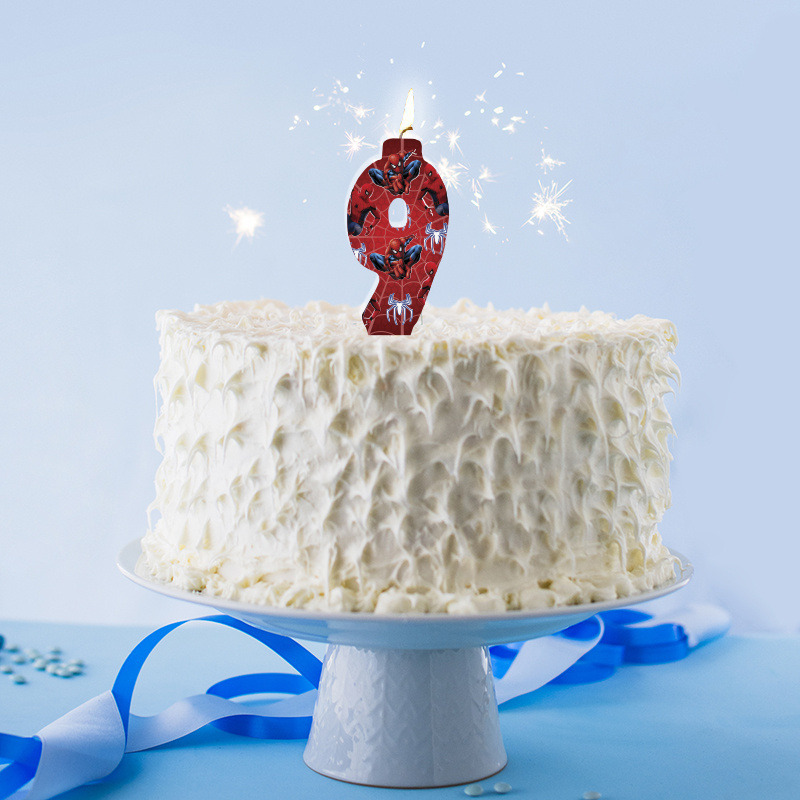 Κερί Νούμερο 9 Spiderman