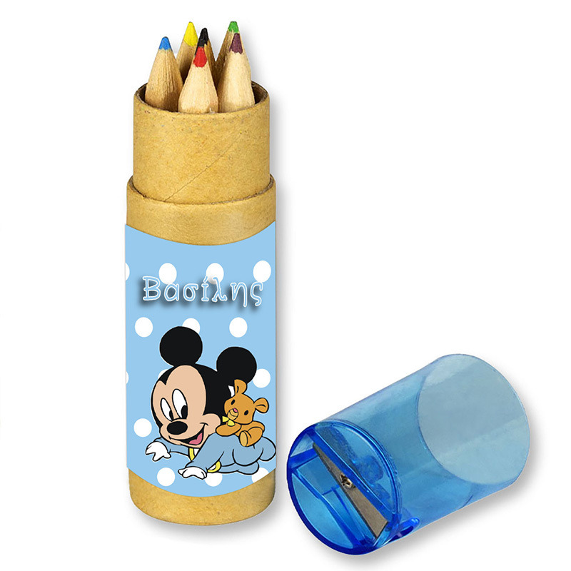 Baby Mickey Ξυλομπογιές με όνομα