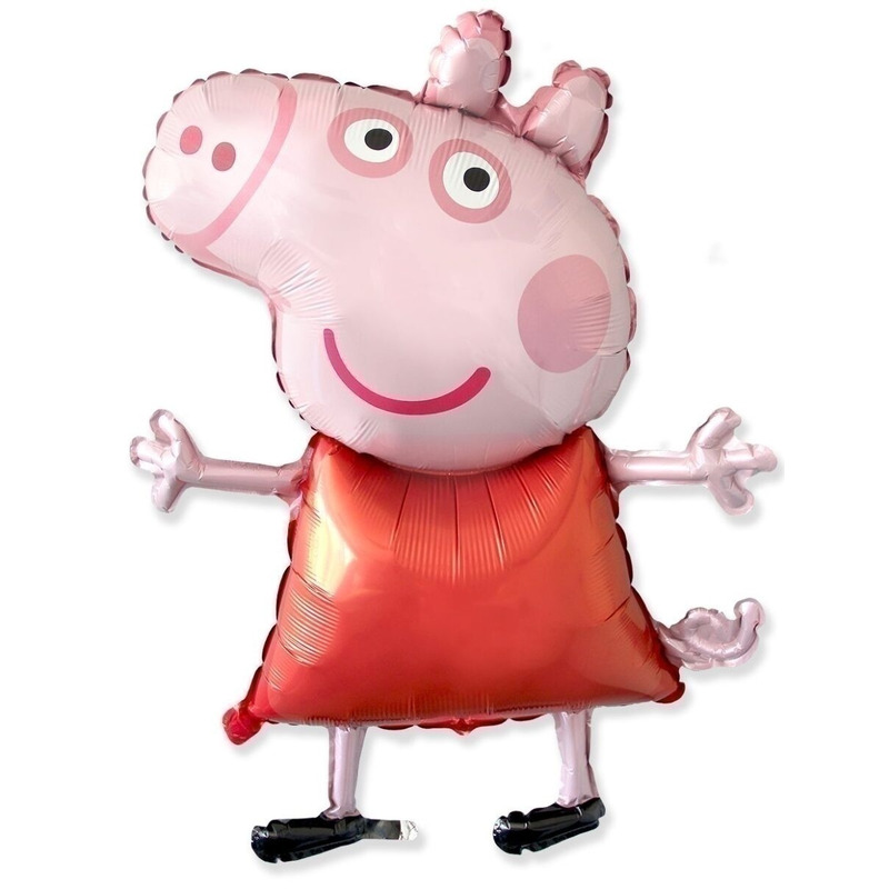 Μπαλόνι Φοιλ Σχήμα Peppa Pig / 102 x 70 εκ - Ασυσκεύαστο