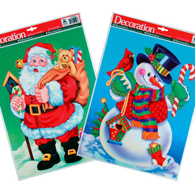 Χριστουγεννιάτικη  Διακόσμηση Παραθύρου / 30 x 42 εκ