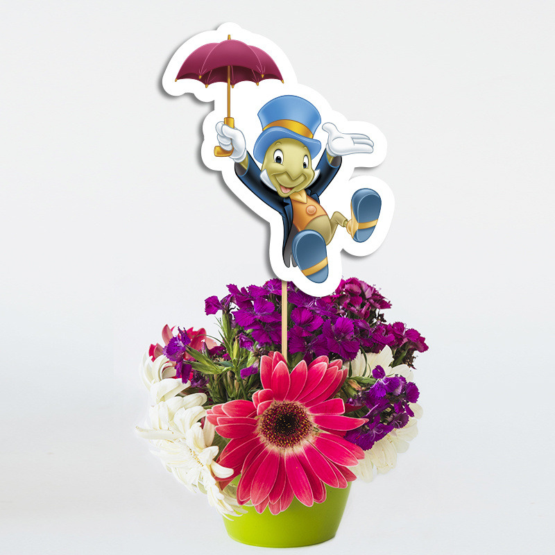 Τοππερ Διακοσμητικό Πινόκιο χάρτινο για το τραπέζι/ 20cm